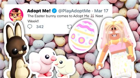 Adopt Me Easter Event Release Date Youtube