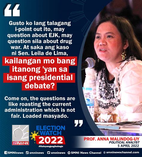 Smni News On Twitter Irrelevant Na Mga Katanungan Sa Comelec Debate