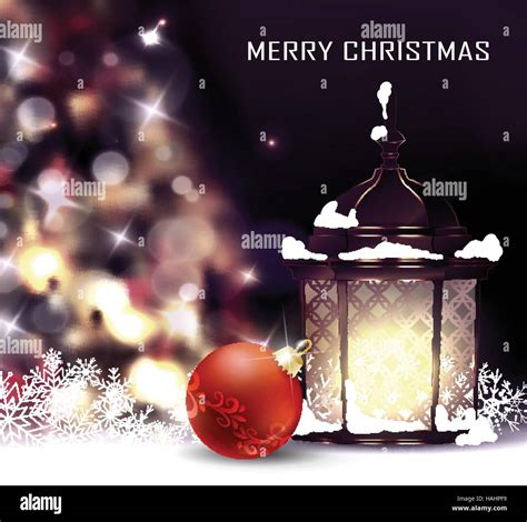 Christmas Tree Light Background Stock Vector Image Art Alamy