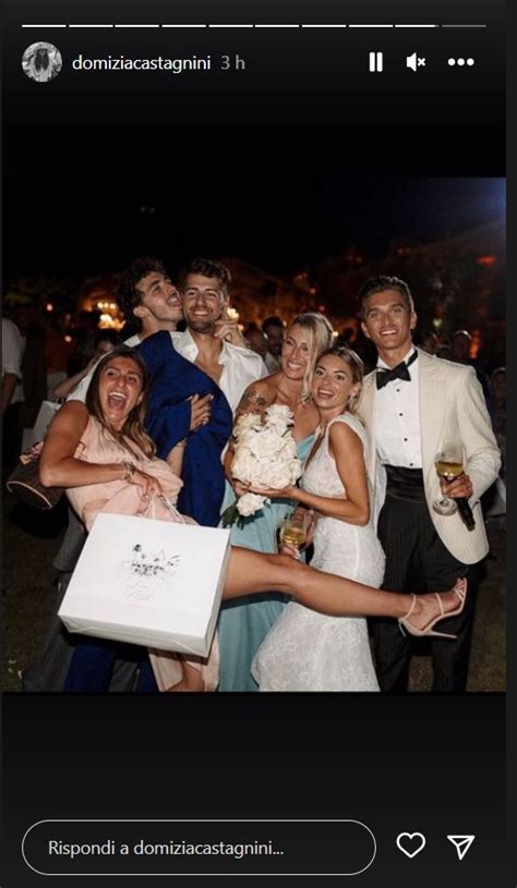 Luca Marini E Marta Vincenzi Matrimonio Rombante Foto