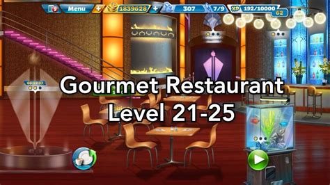 Cooking Fever Gourmet Restaurant Level 21 25 Youtube