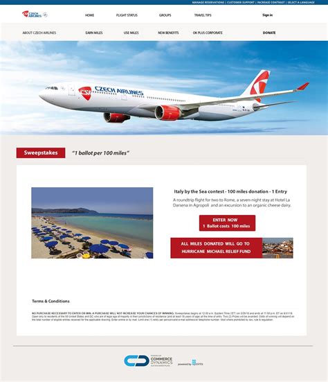 czech-airlines-sweepstakes – Commerce Dynamics