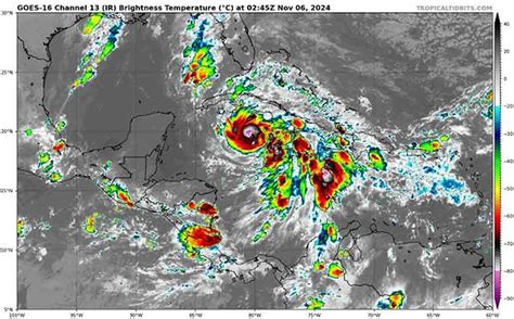 Cubainformacion Artículo Huracán Rafael impacta Cuba en categoría 3