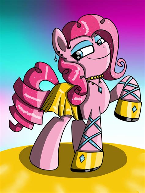 744323 Safe Artist Kleineluhnar Pinkie Pie Alternate Hairstyle