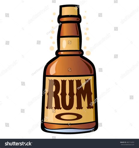 Cartoon Bottle Of Rum / Artist digital and traditional fan art and original characters. - Depp ...