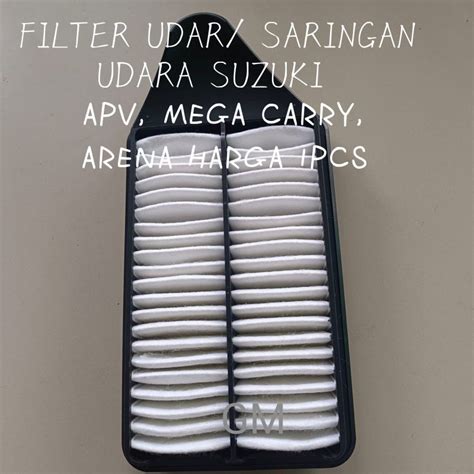 Jual Filter Atau Saringan Udara Suzuki Apv Arena Mega Carry Harga