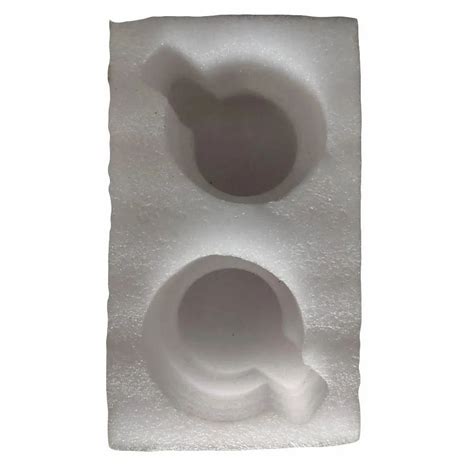 White Epe Foam Fitment Buffer For Impact And Shock Absorption