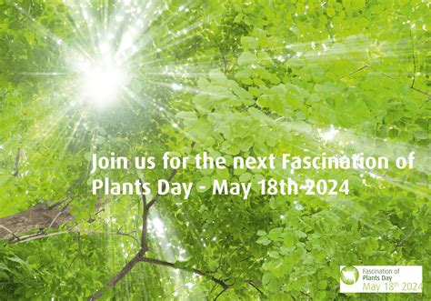 7th Fascination Of Plants Day 2024 Is Officially Launched Join Us By