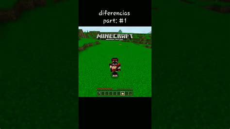 Diferencias Entre Minecraft Java Bedrock Part 1 Youtube