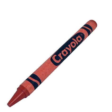 Crayola Crayon Retired Orange Red New Unused Binney & Smith New York ...