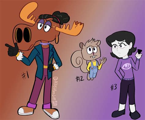 Another Rocky And Bullwinkle Adopts By Mixelfangirl100 On Deviantart