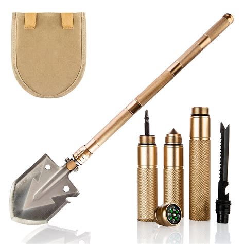 Camping Military Folding Shovel Pickax Entrenching Tool Spade Gardening