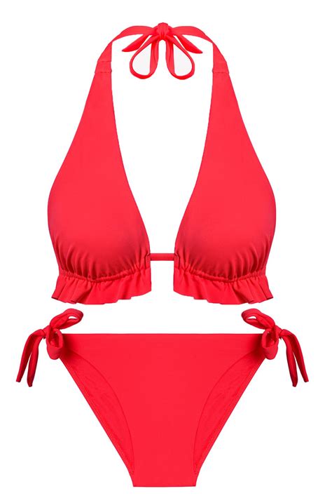 Le Port Frill Gen Kesim Bikini Tak M Psycho Pink