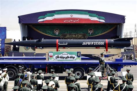 One Of Irans Most Advanced Missiles Made An Appearance In Its Massive