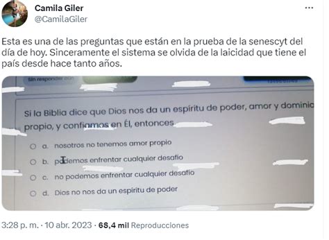 Postulantes Denuncian Preguntas Religiosas En El Examen De Senescyt