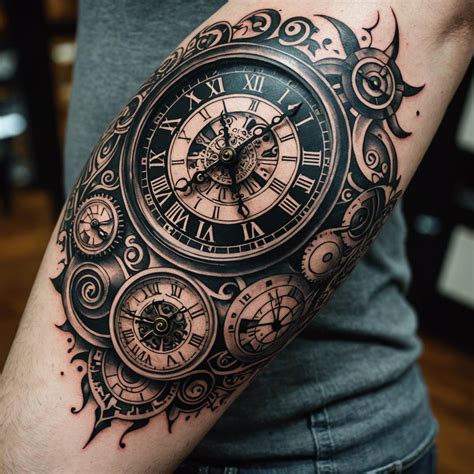 The Symbolism of Clock Tattoos: Meaning Revealed - Mr.InkArt