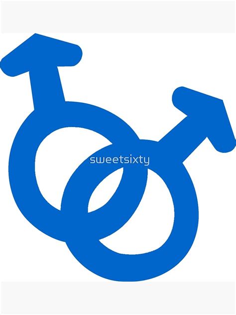 Póster Símbolo Gay de sweetsixty Redbubble