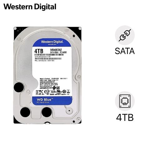So sánh Ổ cứng HDD WD Blue 4TB WD40EZAZ