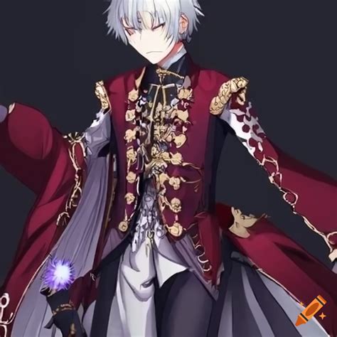 Anime character in a noble outfit on Craiyon
