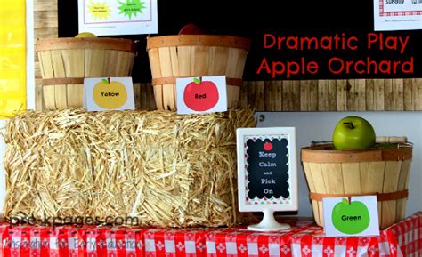 Apple Orchard Dramatic Play Center For Your Preschool Classroom