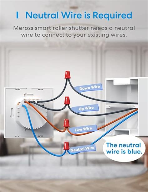 Interrupteur Meross Volet Roulant Connect