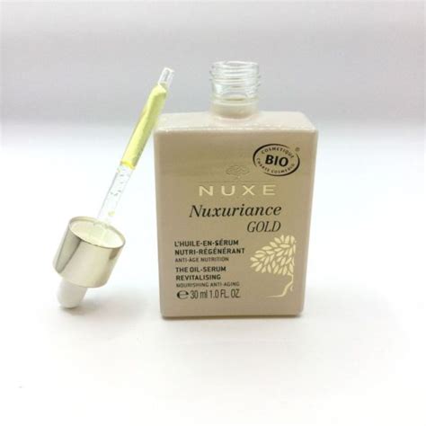 Nuxe Nuxuriance Gold L Huile En S Rum Nutri R G N Rant Ml