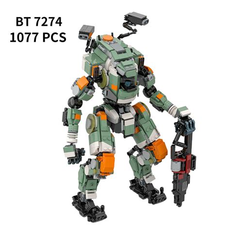 Bt 7274 Vanguard Class Titan Moc Building Blocks Titanfall 2 Bricks