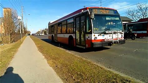 Toronto Ttc Bus 53 953 On Steeles Ave East Toward Finch Station Youtube