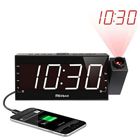 Atomic Alarm Clock With Ceiling Display Shelly Lighting