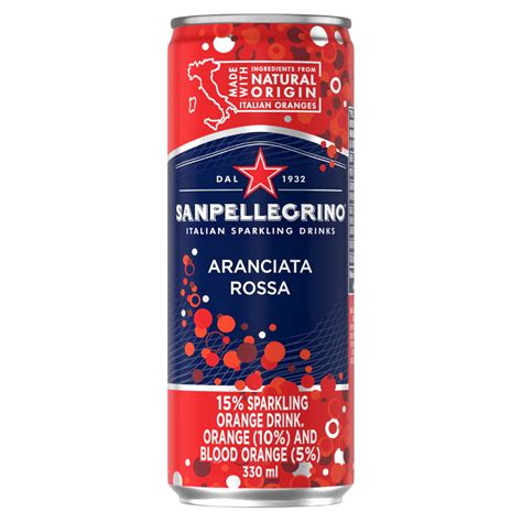 San Pellegrino Italian Sparkling Drink Ml Blood Orange Pack