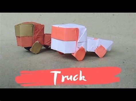 Cara Membuat Origami Truck Eric Tucker