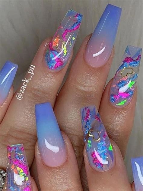 The Best Unicorn Nail Art Design Ideas And Tutorials Coffin Nails