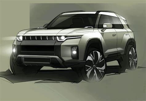 El Ssangyong J El Ctrico Aparece En Renders As Podr A Verse