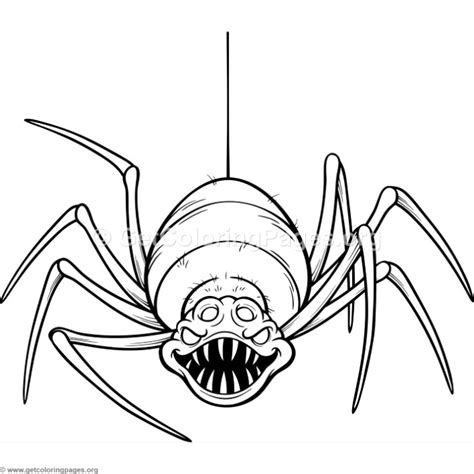 Scary Spider Drawing at GetDrawings | Free download