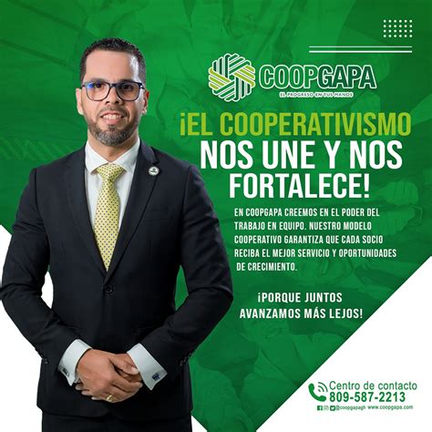 Coopgapa 📢 ¡el Cooperativismo Nos Une Y Nos Fortalece 🤝💚 En Coopgapa