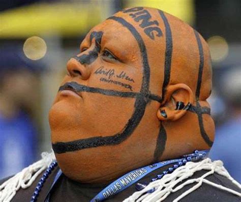 Basketball Face Paint Faxo
