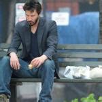 Sad Keanu Reeves on a bench Meme Generator - Imgflip