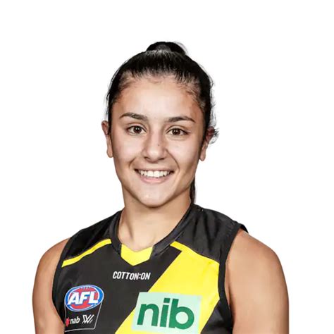 Emelia Yassir Draft Profile Aussie Rules Rookie Me Central Formerly