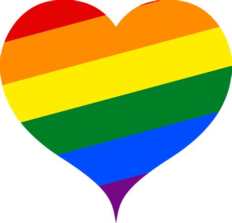 Rainbow Pride Heart