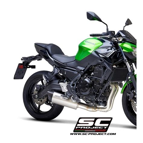 Ligne complète SC Project SC1 R GT Titane Kawasaki Z650 2021 2022