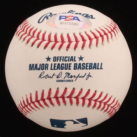 Cody Bellinger Signed Oml Baseball Psa Coa Pristine Auction