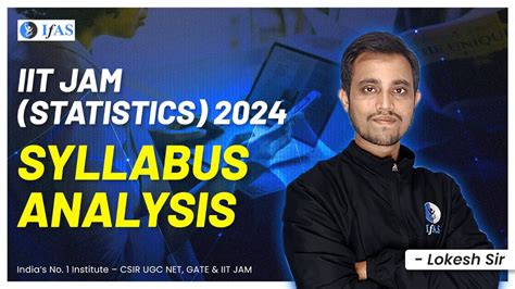 IIT JAM Statistics Syllabus 2024 IIT JAM Mathematical Statistics