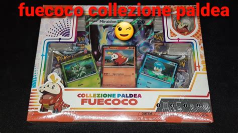 Fuecoco Collezione Paldea Youtube