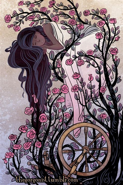 Briar Rose Fairy Tale Poster 12x18 Etsy