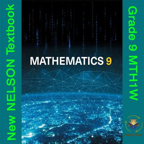 New NELSON Grade 9 Math Textbook for the Ontario Course MTH1W - New NELSON Grade 9 Math Textbook ...