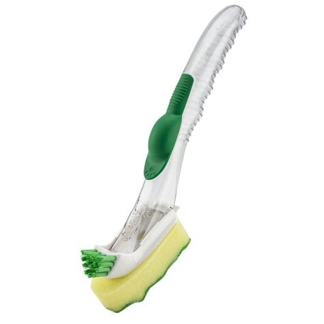 Libman All Purpose Scrubbing Dish Wand With Scrub Brush 1136 The Home