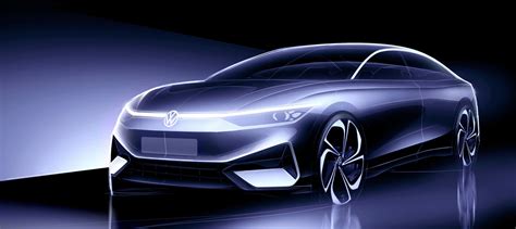 Volkswagen teases its concept for the ID. AERO, the future "electric limousine" for certain ...