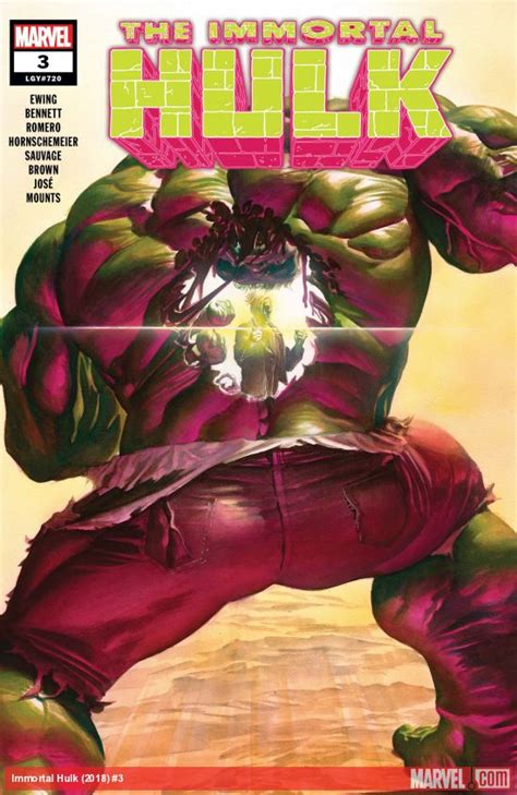 Immortal Hulk 2018 3 Comic Issues Marvel