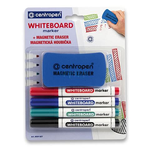 Centropen Whiteboard Marker Zna Kova Na B L Tabule Barvy S