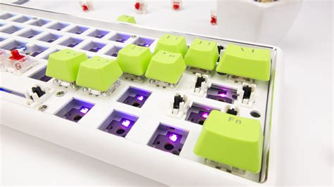 Key Set Aluminium Case Hot Swap White Reelag